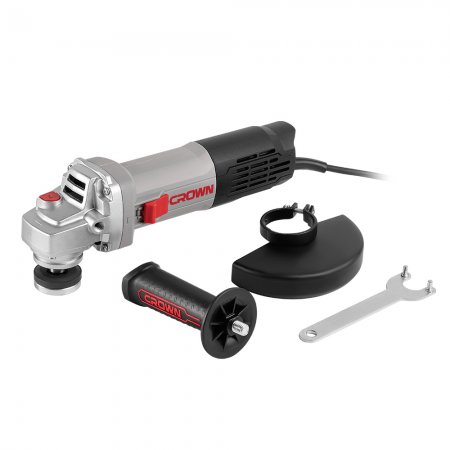 Угловая шлифмашина CROWN CT13567-125R - Фото 9