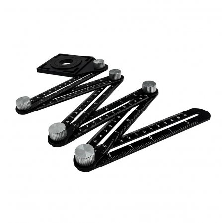 Линейка-шаблон для переноса отверстий на плитку Vertex 3043-6-12  - Фото 2