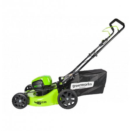 Газонокосилка аккумуляторная GREENWORKS GD60LM46HPK4 2502807UB - Фото 3