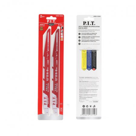 Полотно для сабельной пилы с карбидными зубьями PIT ARSB-1209A - Фото 2 Полотно для сабельной пилы с карбидными зубьями PIT ARSB-1209A - Фото 2