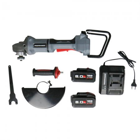 Аккумуляторная угловая шлифмашина ProfiPower E0234 - Фото 5 Аккумуляторная угловая шлифмашина ProfiPower E0234 - Фото 5