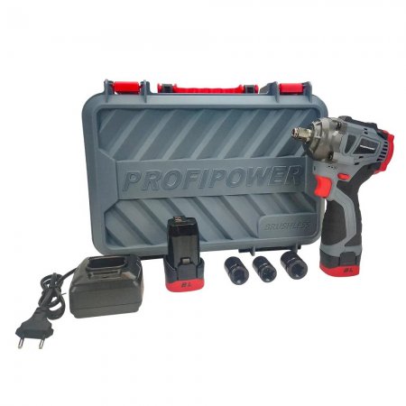 Гайковерт ударный аккумуляторный ProfiPower BL-163 E0212 - Фото 1