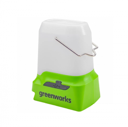 Аккумуляторный фонарь GREENWORKS G24LA500 3501007 без АКБ и ЗУ - Фото 2 Аккумуляторный фонарь GREENWORKS G24LA500 3501007 без АКБ и ЗУ - Фото 2