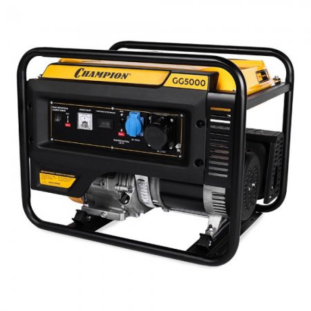 Генератор бензиновый CHAMPION GG5000 - Фото 1 Генератор бензиновый CHAMPION GG5000 - Фото 1