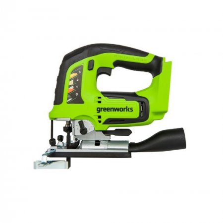 Аккумуляторный лобзик GREENWORKS GD24JS120 3601407CUB - Фото 2