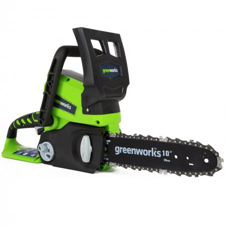 Аккумуляторная цепная пила GREENWORKS G24CS25K2 2000007VB - Фото 2