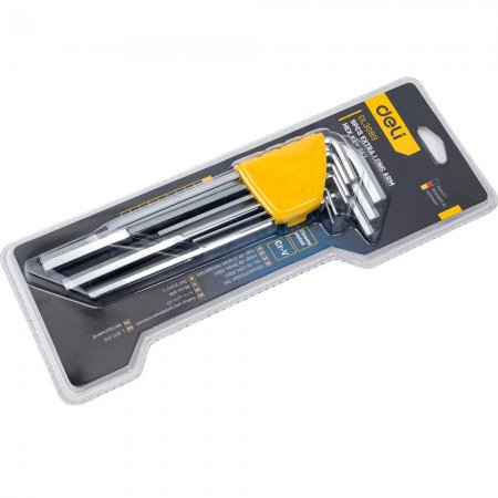 Набор шестигранных ключей DELI DL3089 - Фото 3