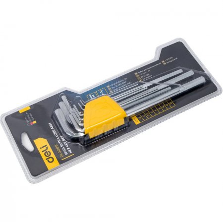 Набор шестигранных ключей DELI DL3089 - Фото 2