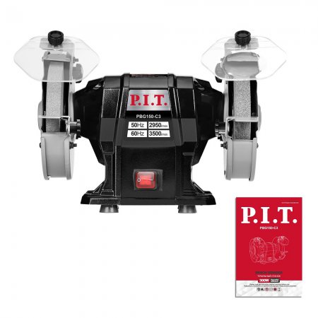 Станок точильный электрический PIT PBG150-C3 - Фото 2