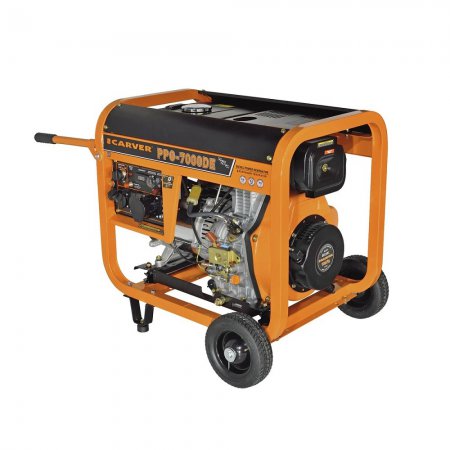 Дизельный генератор CARVER PPG -7000DE 01.020.00023 - Фото 1