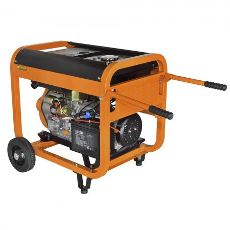 Дизельный генератор CARVER PPG -7000DE 01.020.00023 - Фото 4