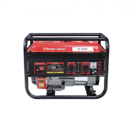 Бензогенератор Энергомаш БГ-3500 - Фото 2