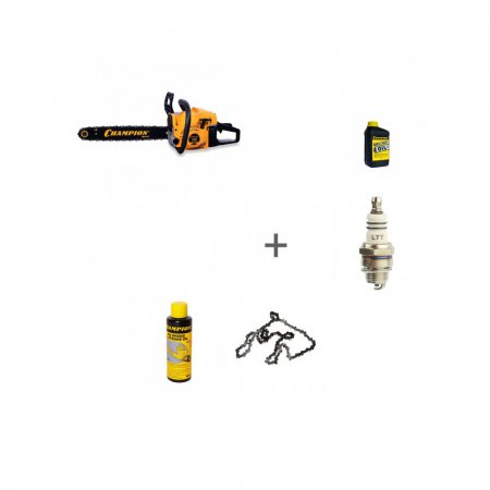 Бензопила CHAMPION АКЦИЯ 256-15 - Фото 1