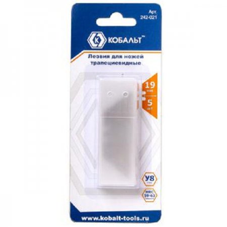Лезвия сменные для ножей КОБАЛЬТ 242-021 - Фото 2