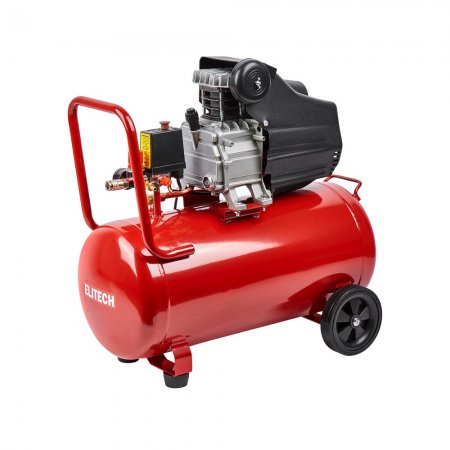 Компрессор коаксиальный масляный Elitech ДМ КМ200/50  - Фото 1