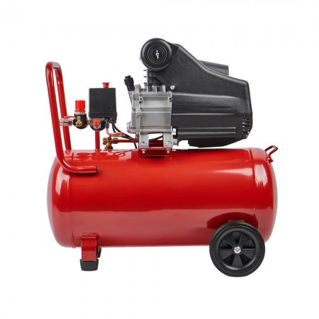 Компрессор коаксиальный масляный Elitech ДМ КМ200/50  - Фото 2