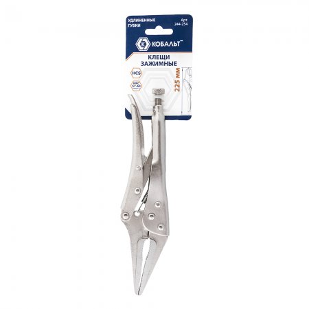 Клещи зажимные КОБАЛЬТ 244-254