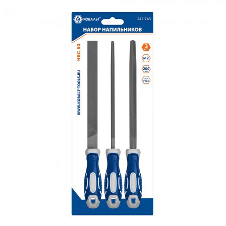 Набор напильников КОБАЛЬТ 247-743 - Фото 2