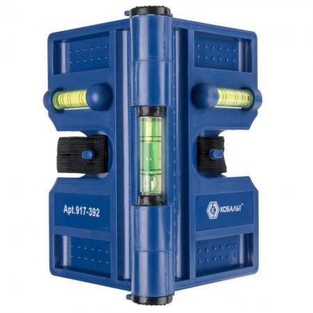 Угловой уровень строительный КОБАЛЬТ 917-392 - Фото 2