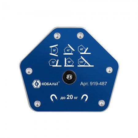 Угольник магнитный КОБАЛЬТ 919-487 - Фото 1