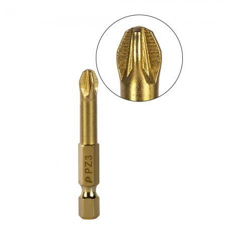 Бита отверточная Практика "Эксперт" PZ-3 х 50мм 037-114 - Фото 2