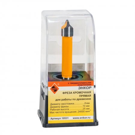 Фреза по дереву кромочная ЭНКОР 10531 - Фото 3 Фреза по дереву кромочная ЭНКОР 10531 - Фото 3