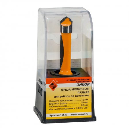 Фреза по деревцу кромочная ЭНКОР 10532 - Фото 3 Фреза по деревцу кромочная ЭНКОР 10532 - Фото 3