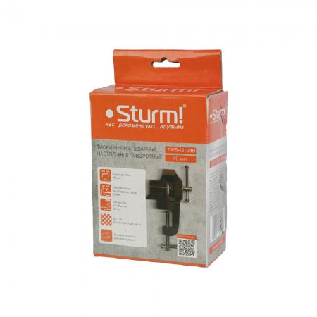 Мини-тиски поворотные STURM 1075-12-040 - Фото 2 Мини-тиски поворотные STURM 1075-12-040 - Фото 2