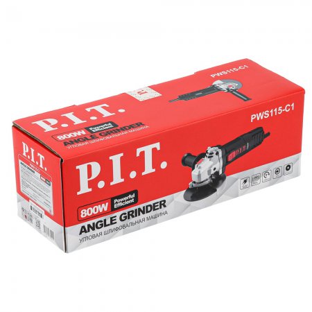 Угловая шлифмашина PIT PWS115-C1 - Фото 2