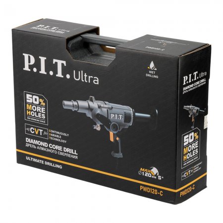 Дрель алмазного сверления PIT PWD120-C - Фото 12