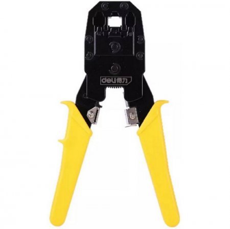 Обжимные клещи DELI DL2468C - Фото 1