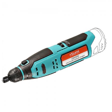 Аккумуляторный гравер STURM CGM1201 без АКБ и ЗУ - Фото 5