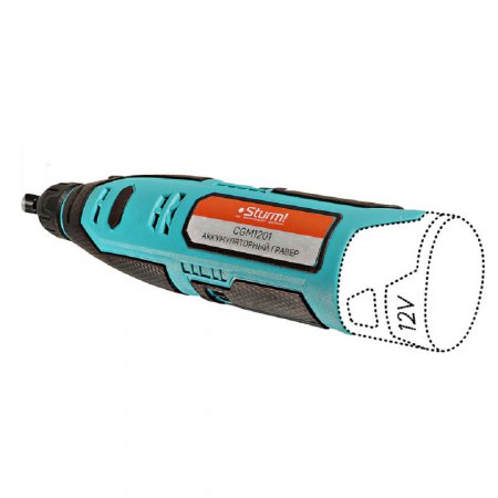 Аккумуляторный гравер STURM CGM1201 без АКБ и ЗУ - Фото 2