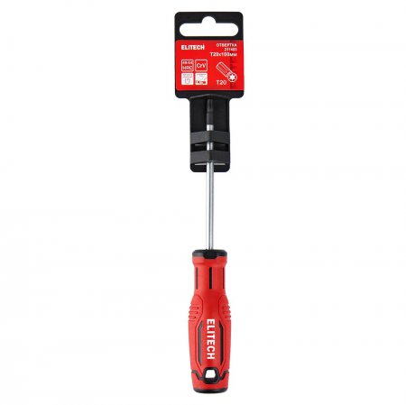Отвертка ELITECH T20x100мм 211403 - Фото 4