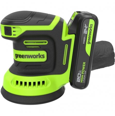 Эксцентриковая шлифмашина аккумуляторная GREENWORKS OS325 3100907CUA - Фото 1