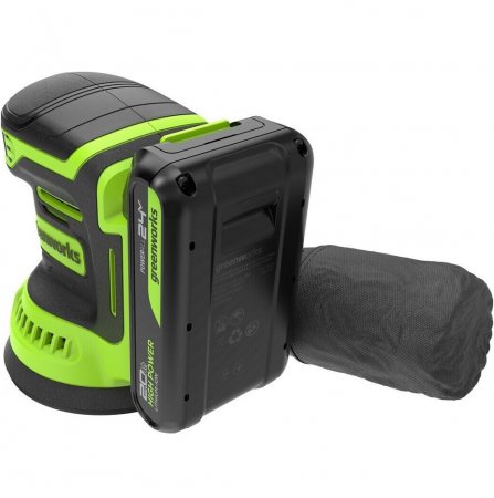 Эксцентриковая шлифмашина аккумуляторная GREENWORKS OS325 3100907CUA - Фото 2