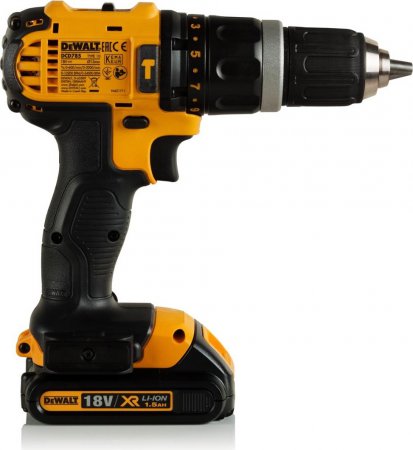 Аккумуляторная дрель ударная DeWalt DСD785C2-QW - Фото 2