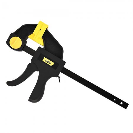 Струбцина пистолетная быстрозажимная DELI DL110106