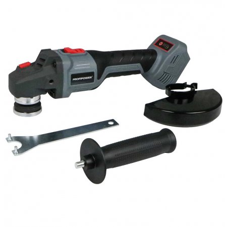 Аккумуляторная углошлифмашина ProfiPower MKDGA-20V E0160 без АКБ и ЗУ - Фото 1