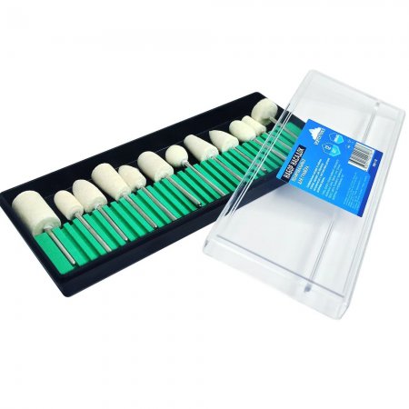 Набор насадок полировальных для гравера VERTEX 0987-1-12 - Фото 2 Набор насадок полировальных для гравера VERTEX 0987-1-12 - Фото 2