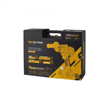 Аккумуляторная дрель Hanskonner HCD2040C - Фото 8
