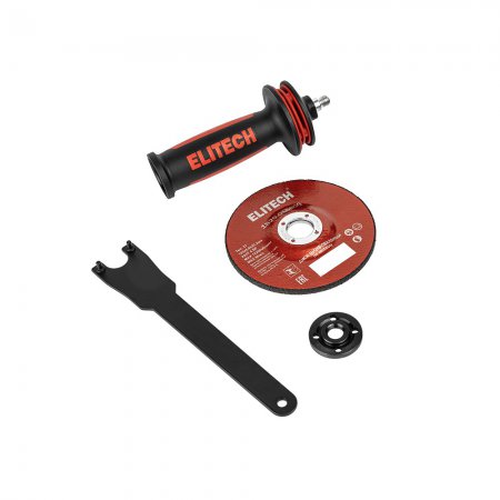 Аккумуляторная угловая шлифмашина ELITECH HD CAG2012DSL(E2213.075.00) без АКБ и ЗУ - Фото 7