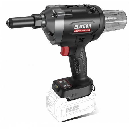 Аккумуляторный заклепочник ELITECH HD CRG2063BL(E2208.023.00) без АКБ и ЗУ