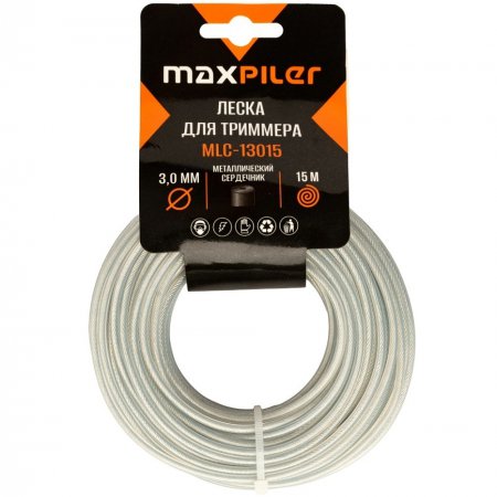 Леска для триммера MAXPILER MLC-13015