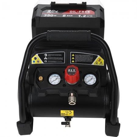 Аккумуляторный компрессор PIT PAC20H-4A без АКБ и ЗУ - Фото 2