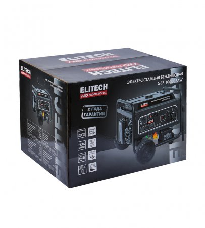 Генератор бензиновый ELITECH HD GES10000EAW - Фото 8 Генератор бензиновый ELITECH HD GES10000EAW - Фото 8