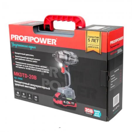Аккумуляторный винтоверт ProfiPower MKDTD-20V E0082M1 - Фото 7