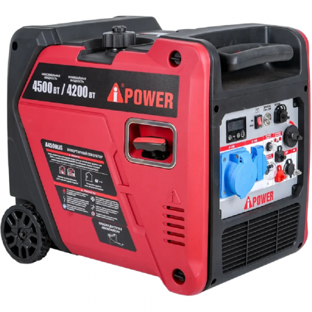 Инверторный бензиновый генератор A-iPower A4500LIS 20315 - Фото 2