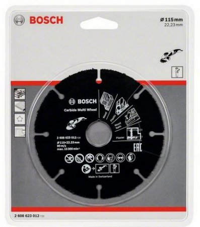 Универсальный отрезной круг Bosch Multi Wheel 115 мм 2.608.623.012