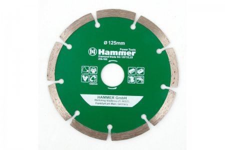 Диск алмазный Hammer Flex 206-102 DB SG (125*22мм)